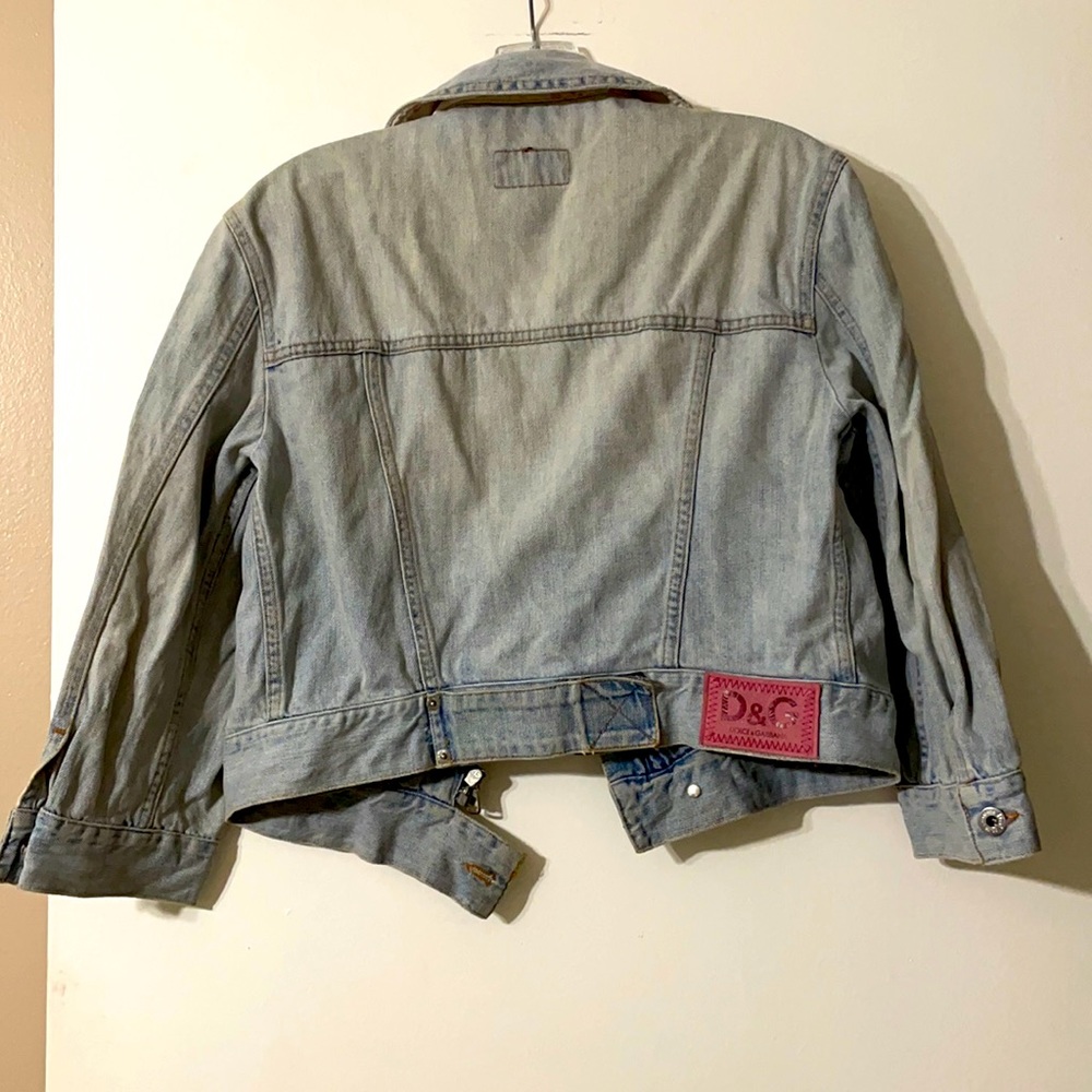 Dolce & Gabanna Faded Denim Jacket